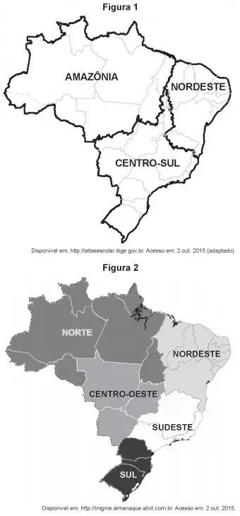 Divisão regional do Brasil - Toda Matéria