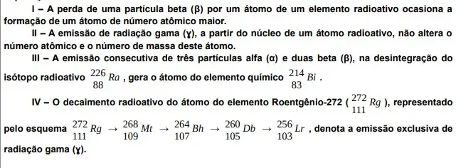 EsPCEx 2021: Química