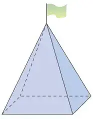 uma pirâmide hexganal regular foi seccionada por um plano paralelo à base e  a pirâmide , obtidos após a 