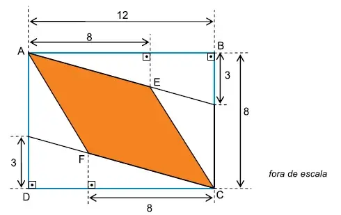20 FGV-SP Na figura, os pontos A e B estão no mesmo plano que